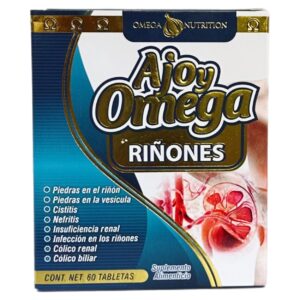 Riñones 60 Tab Ajo y Omega