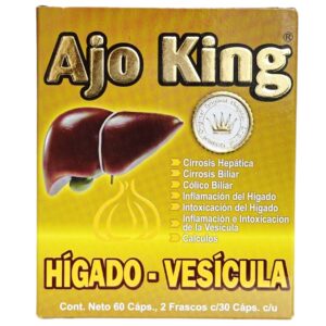 Ajo King Higado Vesicula 60 cap