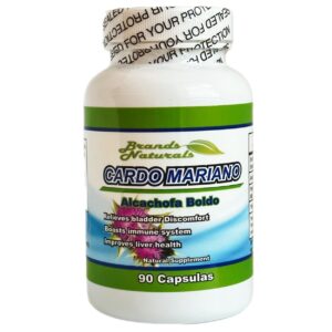 Cardo Mariano, Alcachofa y boldo 90 cap 1000mg