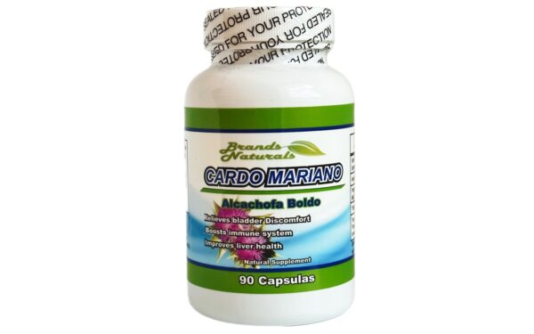 Cardo Mariano, Alcachofa y boldo 90 cap 1000mg