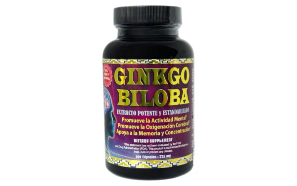 Ginkgo Biloba 100cap. Naturalisimo Life 775mg