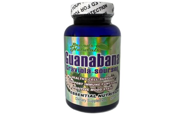 Guanbana Soursop 90cap. 500mg Brands Naturals