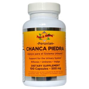 Chanca piedra bote 100cap 500mg Pure y Natural