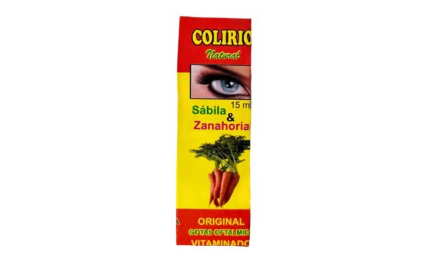 Gotas Sábila y zanahoria (colirio) 15ml