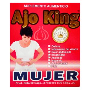 Ajo King Mujer 60 Cap