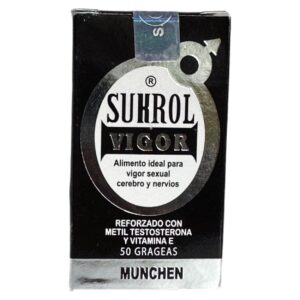 Sukrol Vigor 50 grageas caja negra