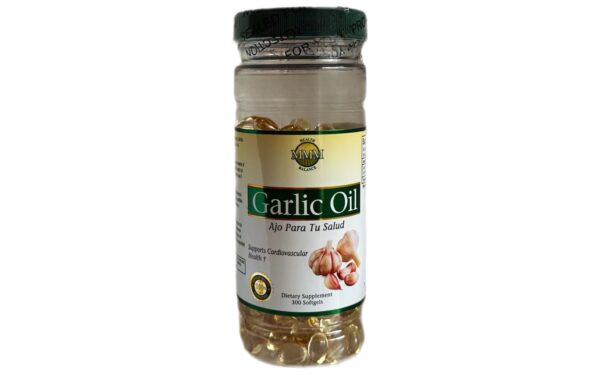 Garlic tapa blanca o verde 300 softgels