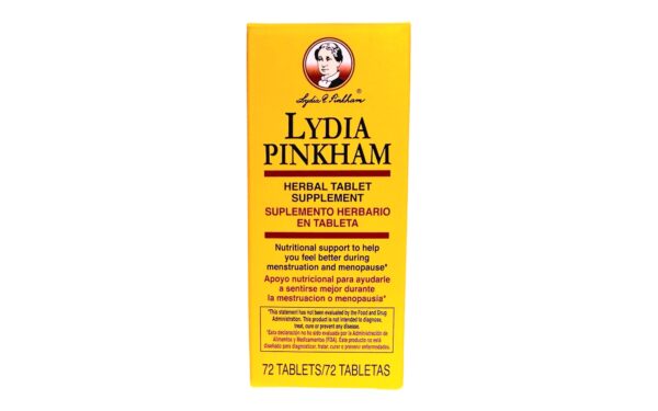 Lydia Pinkham 72 tabletas