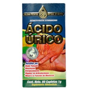 Acido Urico 60 Cap 1g