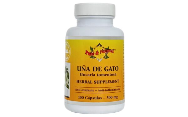 Uña de Gato 500mg 100cap.