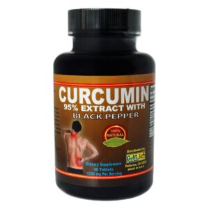 Curcumin 95% extracto Black Pepper 60cap 500mg