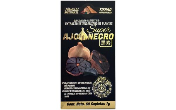 Super Ajo Negro 60 tab 750mg