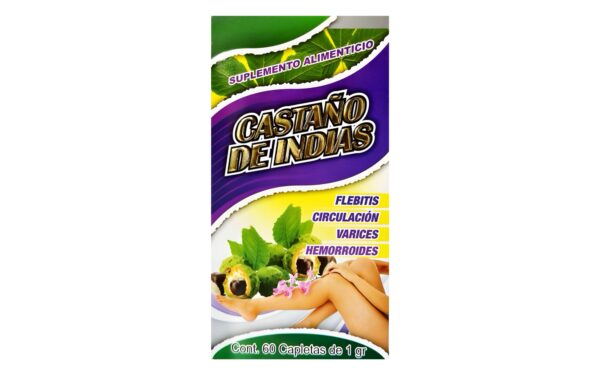 Castaño de Indias 60 cap 500mg