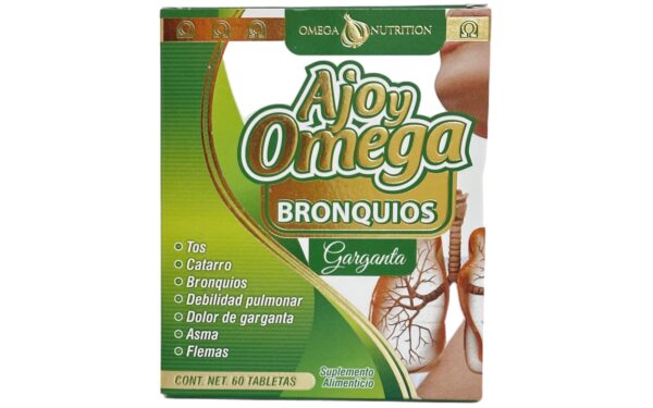 Bronquios Ajo y Omega 60 tab