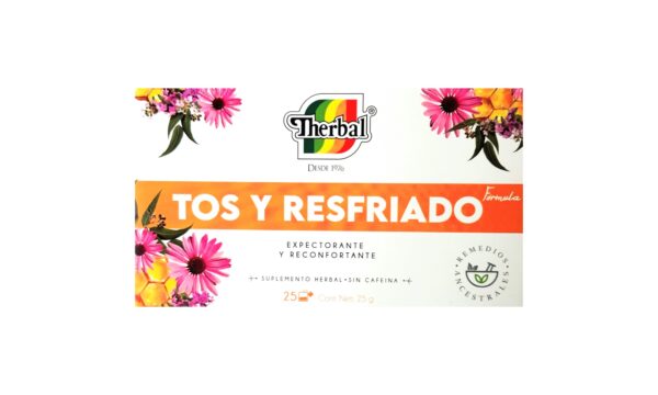 Tos Y Resfriado 25 Sobres