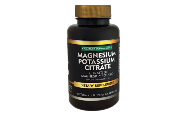 Citrato De Magnesio Y Potasio 60cap