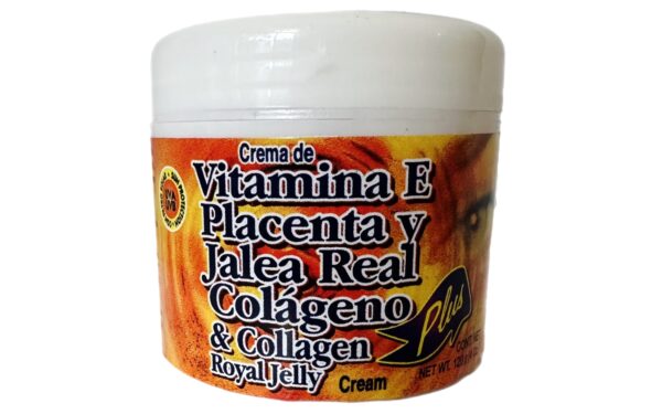 Vitamina E placenta jalea real y colageno 4oz