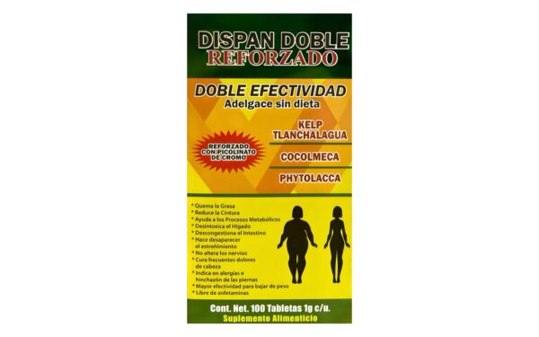 Dispan Doble Reforzado 100 Tab. 1g.