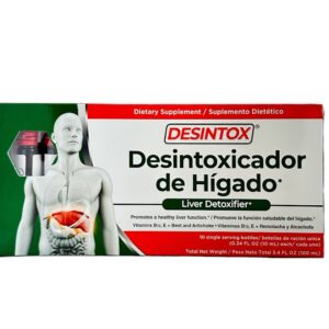 Desintoxicador de Higado 10 viales 10ml