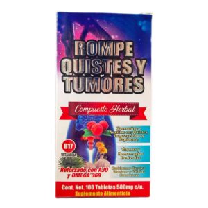 Rompe Reforzado con Ajo y Omega 100tab 500mg.