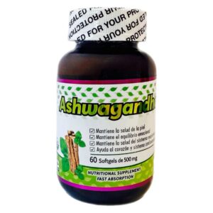 Ashwagandha 60 softgels. 500mg