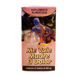 Me vale madre el dolor 30tab 500mg