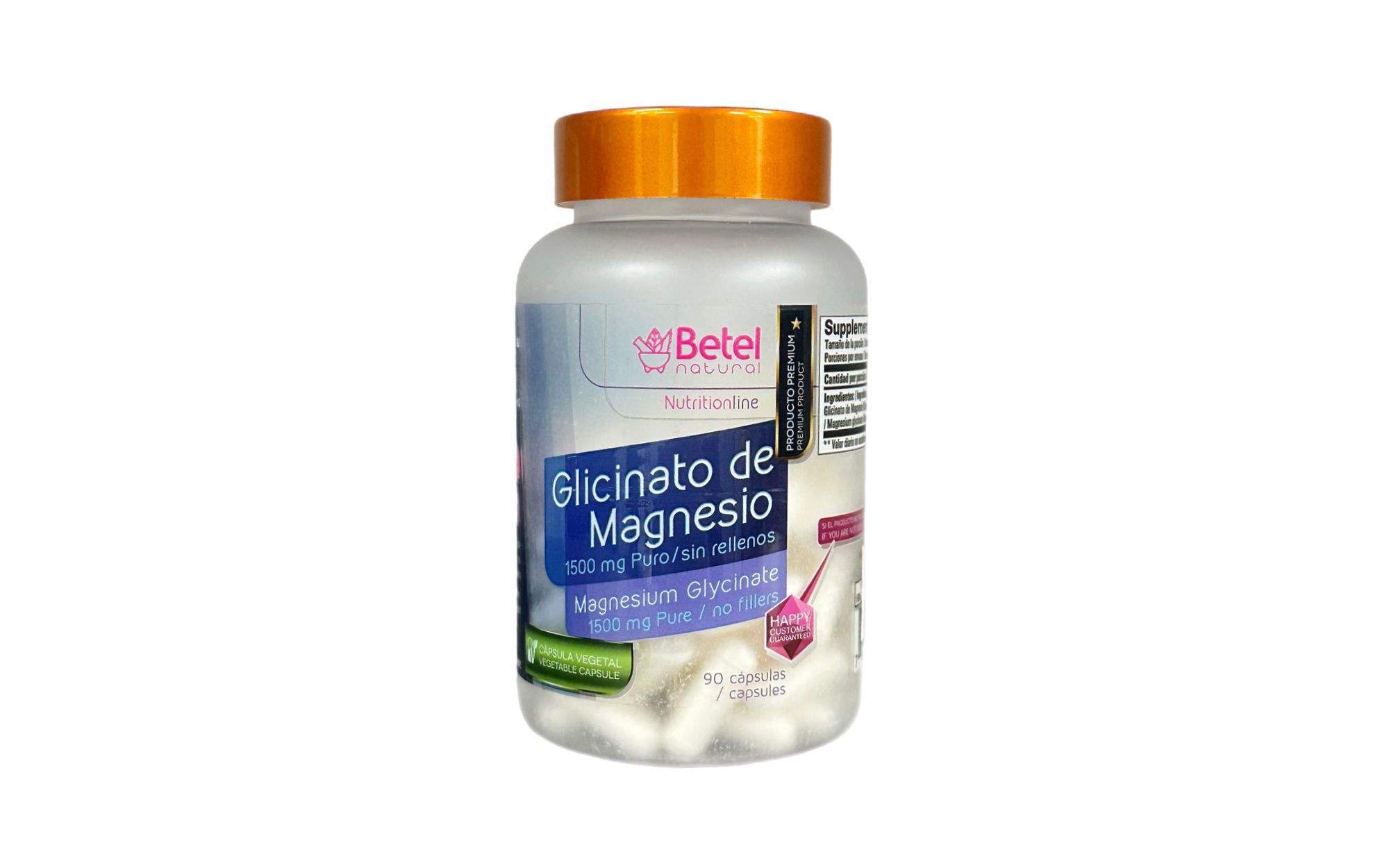 Glicinato de magnesio 1500mg