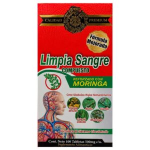 Limpia Sangre 100 Tab 500mg.
