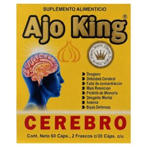Ajo King Cerebro 60 caps.